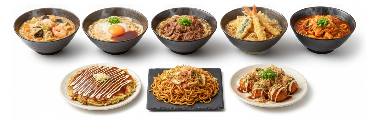 フードメニュー（麺・屋台・アラカルト）