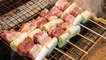 焼きとり（ダルム・豚バラ）